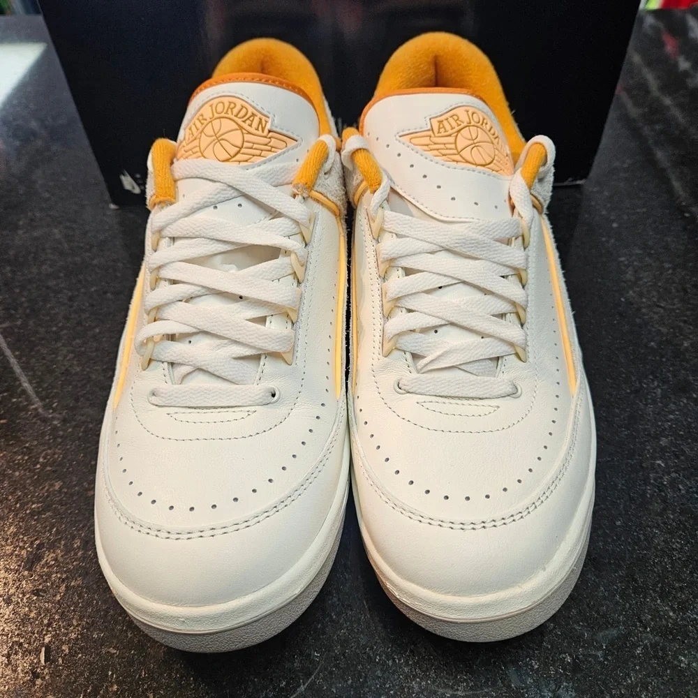 Nike Air Jordan 2 Retro Low [DV9956-118] Men Casual Shoes Sail/Melon Tint